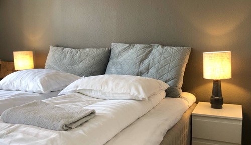 Apartamento económico, vistas al jardín