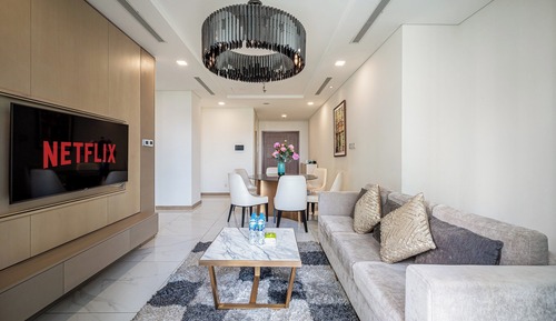 Suite presidencial, 3 habitaciones, acceso al Business Lounge, vistas a la ciudad