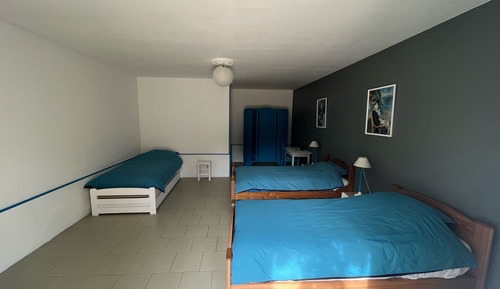 Habitación, vistas al patio