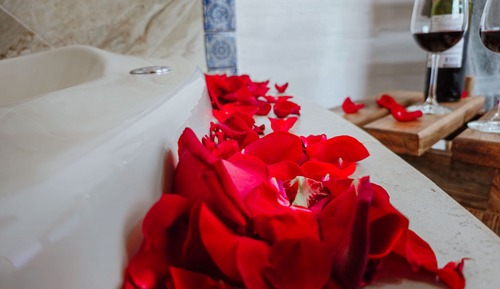 Cabaña romántica