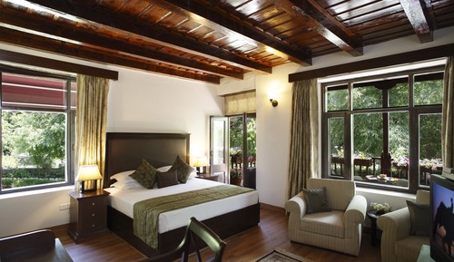 Habitación Deluxe, 1 cama de matrimonio grande, no fumadores, vistas a la montaña