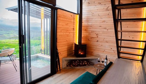 Casa móvil Confort, vistas a la montaña