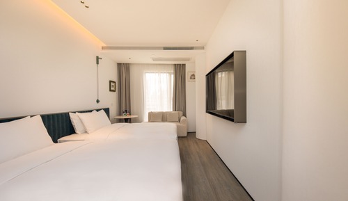 Habitación de lujo con 2 camas individuales