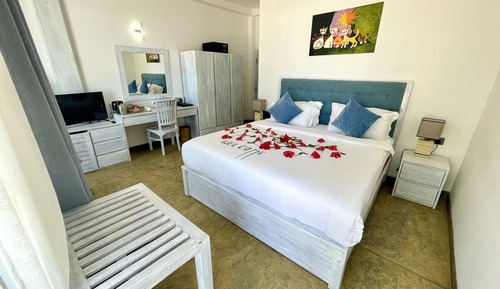 Habitación Deluxe doble, balcón, vistas al mar