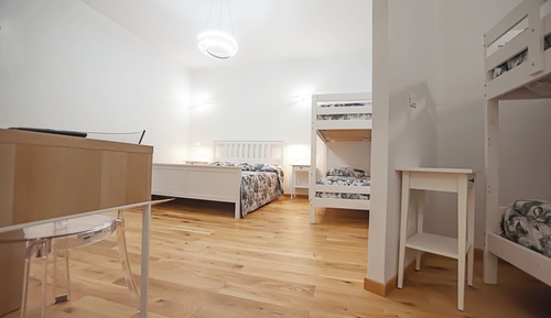 Habitación exclusiva, vistas al patio