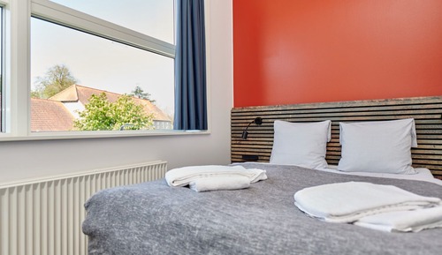 Habitación clásica doble, 1 cama de matrimonio, cocina básica, vistas a la ciudad