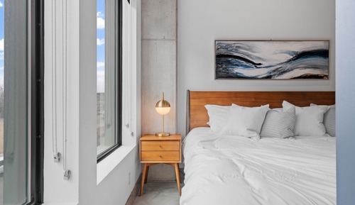 Apartamento, 1 cama de matrimonio con sofá cama, vistas a la ciudad