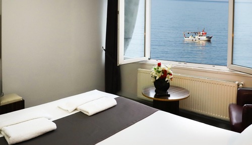 Habitación triple estándar, vistas al mar