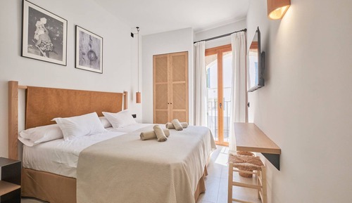 Habitación estándar doble, accesible para personas con discapacidad (En primera planta)