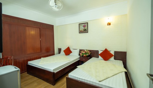 Habitación superior, varias camas