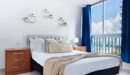 Apartamento, vistas al mar
