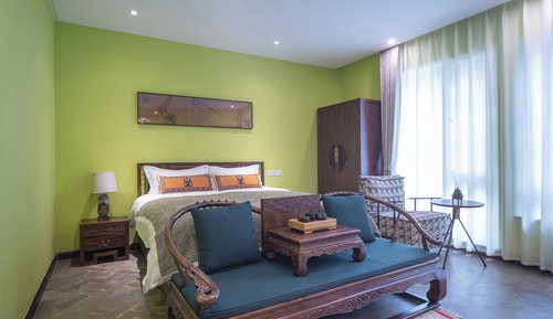 Estudio Signature, varias camas, vistas al patio, planta baja