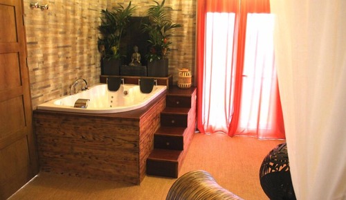 Chalet Deluxe, balcón, vistas al jardín