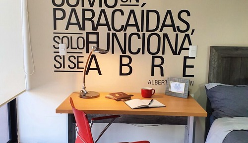 Suite estudio familiar, balcón, vistas a la ciudad