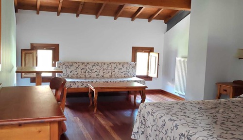 Habitación familiar doble, vistas al río