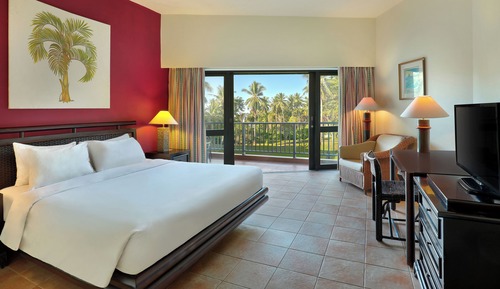 Habitación superior, vistas al jardín
