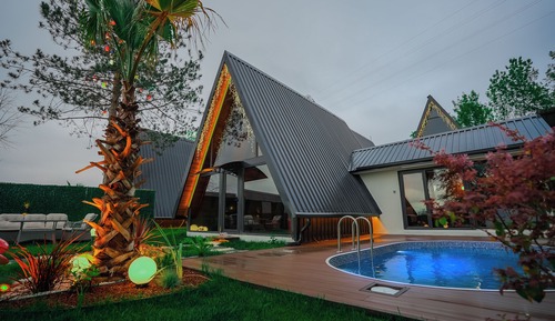 Bungalow Deluxe, 2 habitaciones, vistas al lago