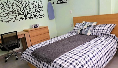 Suite estudio ejecutiva, vistas a la ciudad