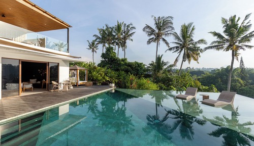 Villa de lujo, 4 habitaciones, no fumadores, vistas al jardín