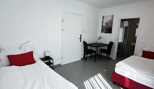 Habitación con 2 camas individuales