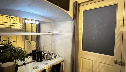 Habitación económica doble, baño privado