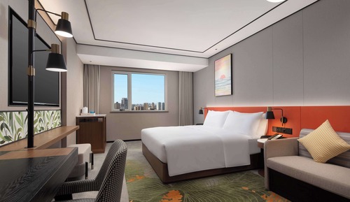 Habitación económica, 1 cama de matrimonio grande