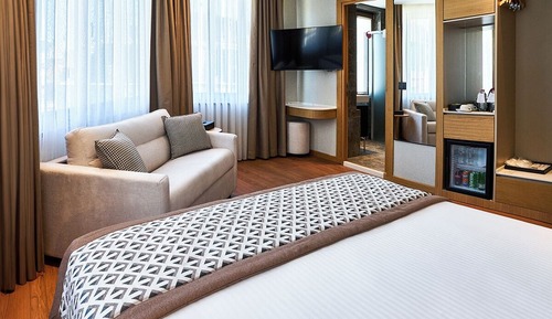 Suite, en esquina
