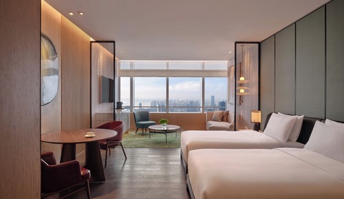 Habitación Deluxe, 2 camas individuales, vistas al río