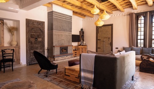 Habitación cuádruple familiar, vistas al jardín