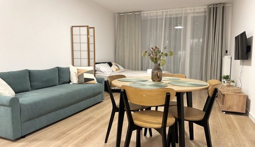 Apartamento tradicional, 1 cama doble con sofá cama, balcón