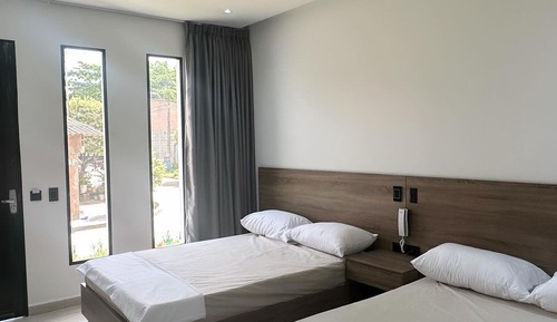 Habitación Deluxe con 2 camas individuales, vistas a la ciudad