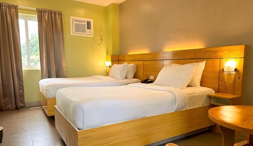 Habitación con 1 cama doble o 2 individuales