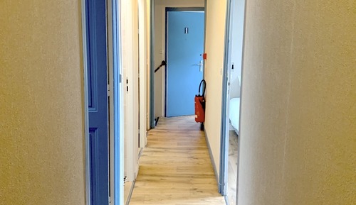 Habitación económica doble, baño compartido