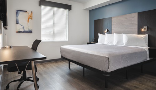 Suite Deluxe, 1 cama de matrimonio grande con sofá cama, accesible para personas con discapacidad