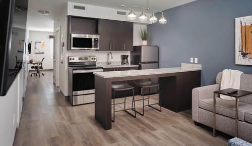 Suite Deluxe, varias camas, cocina
