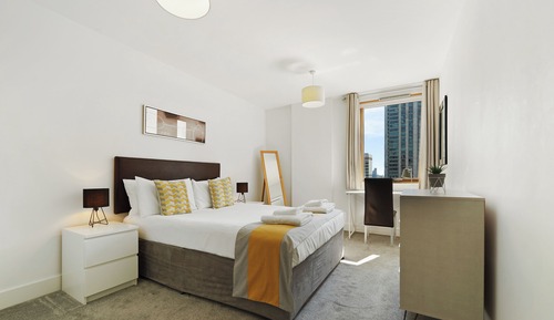 Apartamento Premier, balcón, vistas a la ciudad (1401)