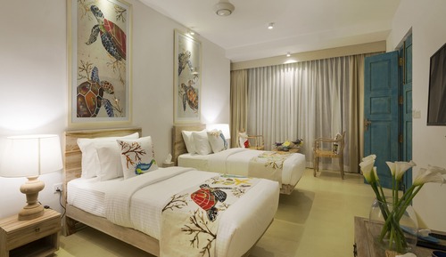 Habitación superior con 2 camas individuales