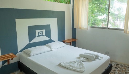 Habitación económica doble, 1 cama doble