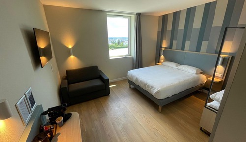 Habitación superior, 1 cama de matrimonio con sofá cama