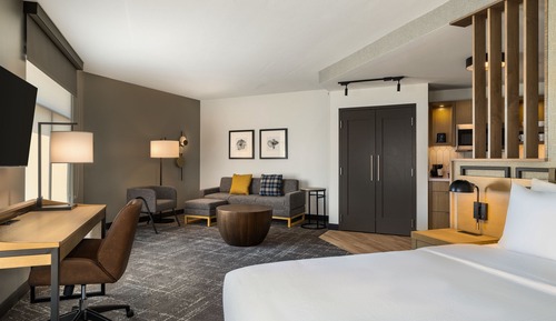 Estudio, 1 cama de matrimonio grande con sofá cama, no fumadores