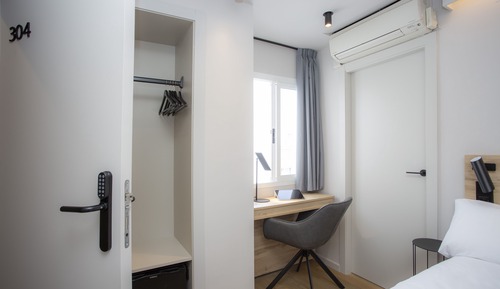 Habitación doble de uso individual