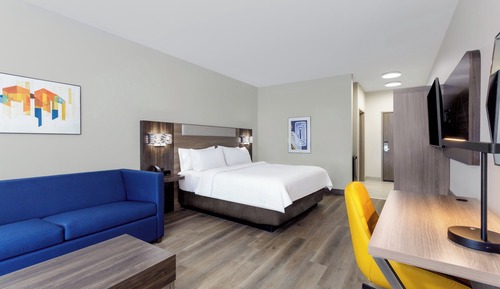 Suite, 1 cama de matrimonio grande, bañera accesible (Mobility, Accessible Tub)