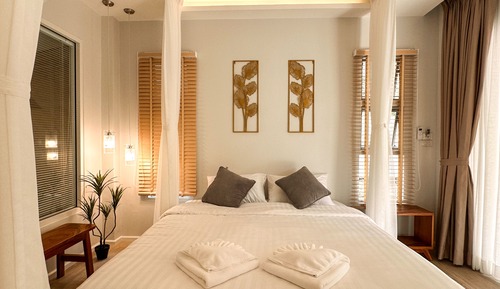 Villa Deluxe, 2 habitaciones, 2 baños, vistas al complejo turístico