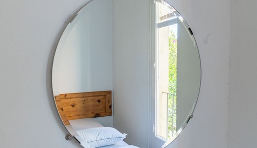 Habitación individual básica, baño compartido