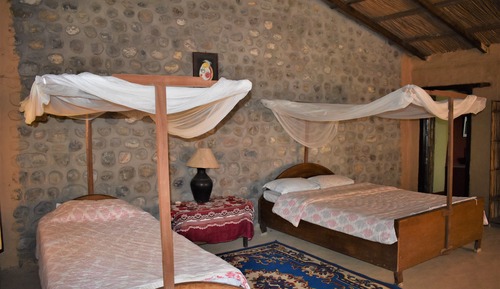 Habitación básica, vistas al jardín