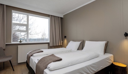 Habitación estándar con 1 cama doble o 2 individuales