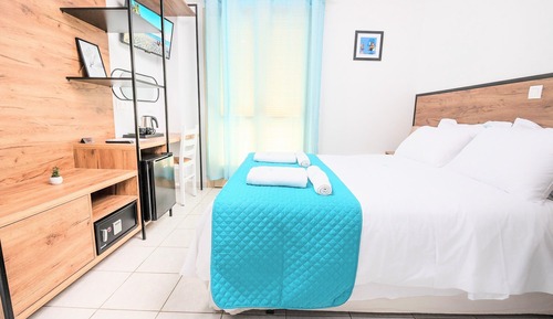 Habitación clásica con 1 cama doble o 2 individuales, vistas al jardín
