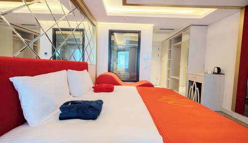 Habitación estándar, vistas parciales al mar