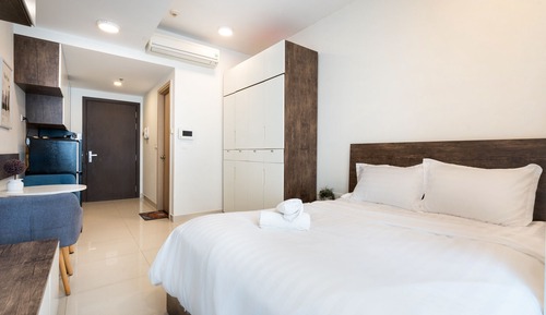 Suite estudio Deluxe, 1 cama de matrimonio, vistas al río