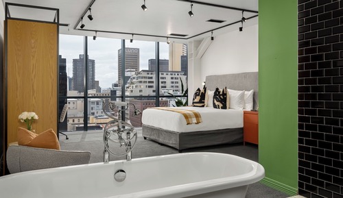 Habitación de lujo con 1 cama doble o 2 individuales, no fumadores